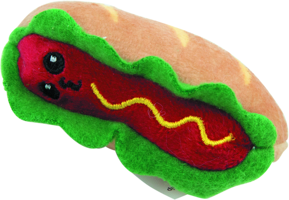 Play On Cat Toy Catnip Plush Hot Dog