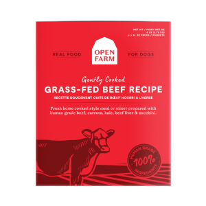 Open Farm Gently Cooked (Human Grade) Frozen Dog Food, Beef, 96 Ounces - Not Available For Delivery