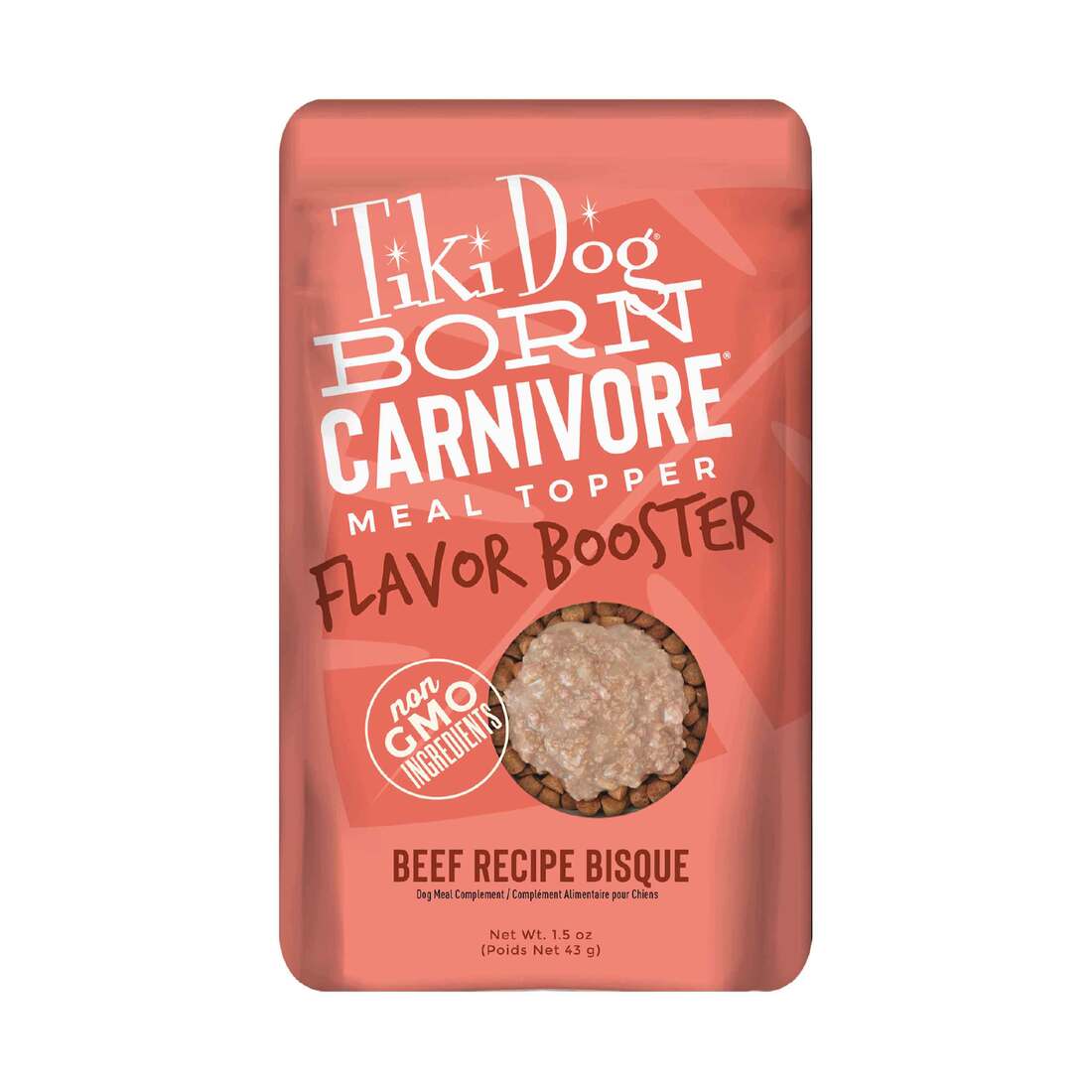 Tiki Dog Born Carnivore Flavor Booster Wet Dog Food Topper