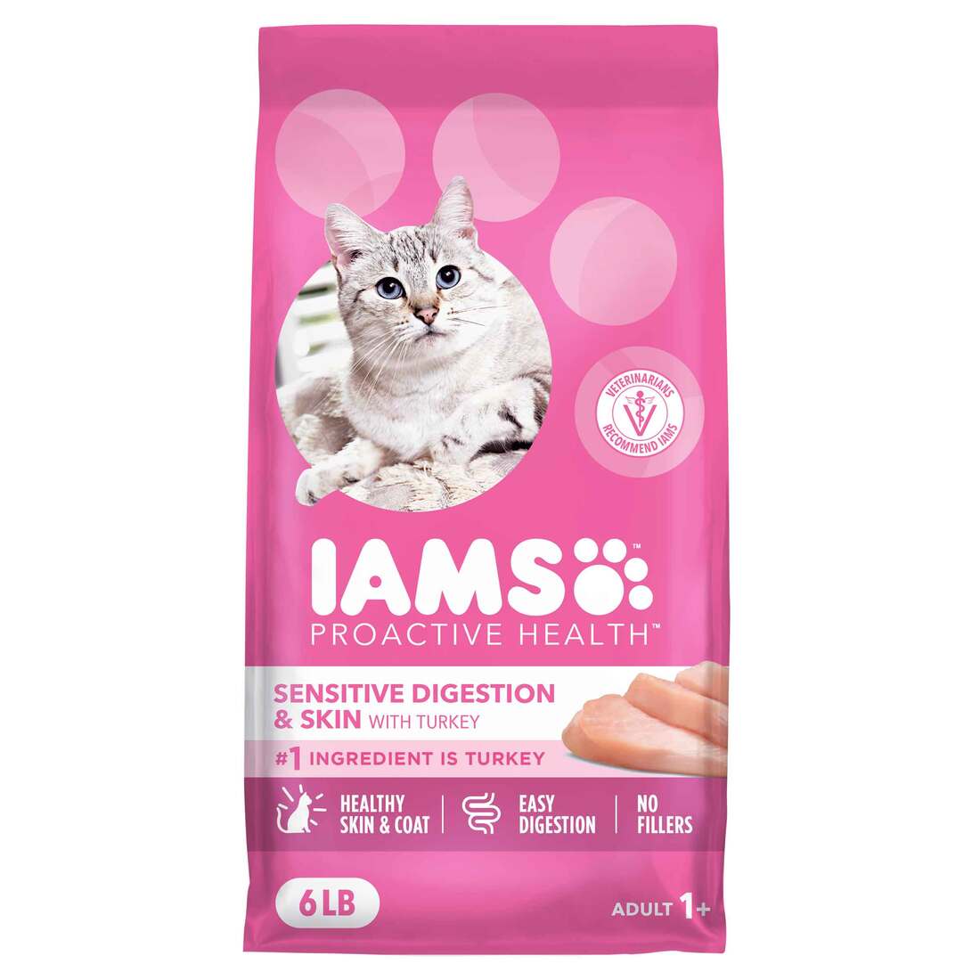 Iams Proactive Health Cat Food Sensitive Digestion and Skin - Image 2