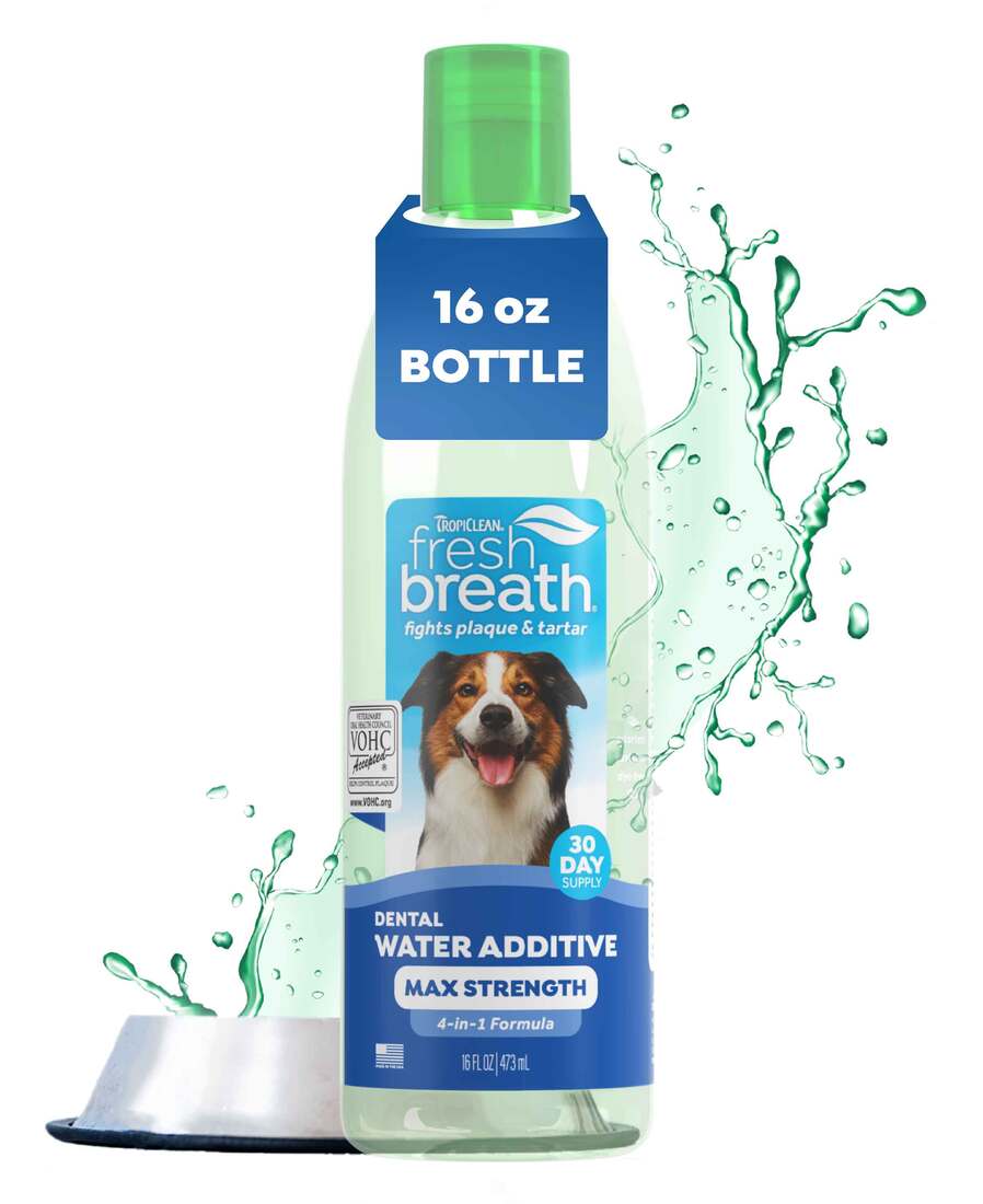 Tropiclean Fresh Breath Dental Advanced Whitening Additive, 16 Ounces