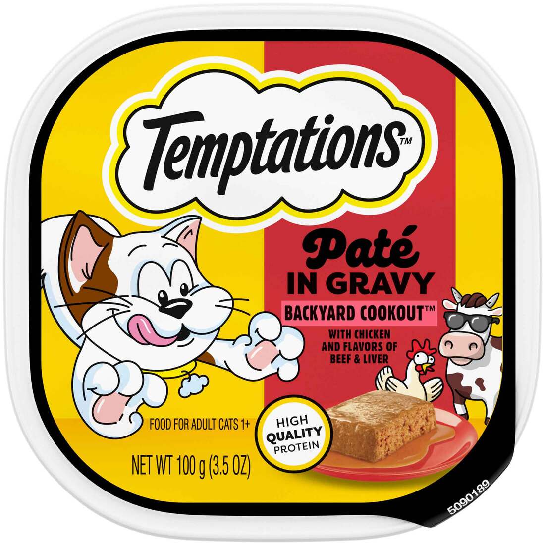 Temptations Pate Wet Cat Food In Gravy - Image 4