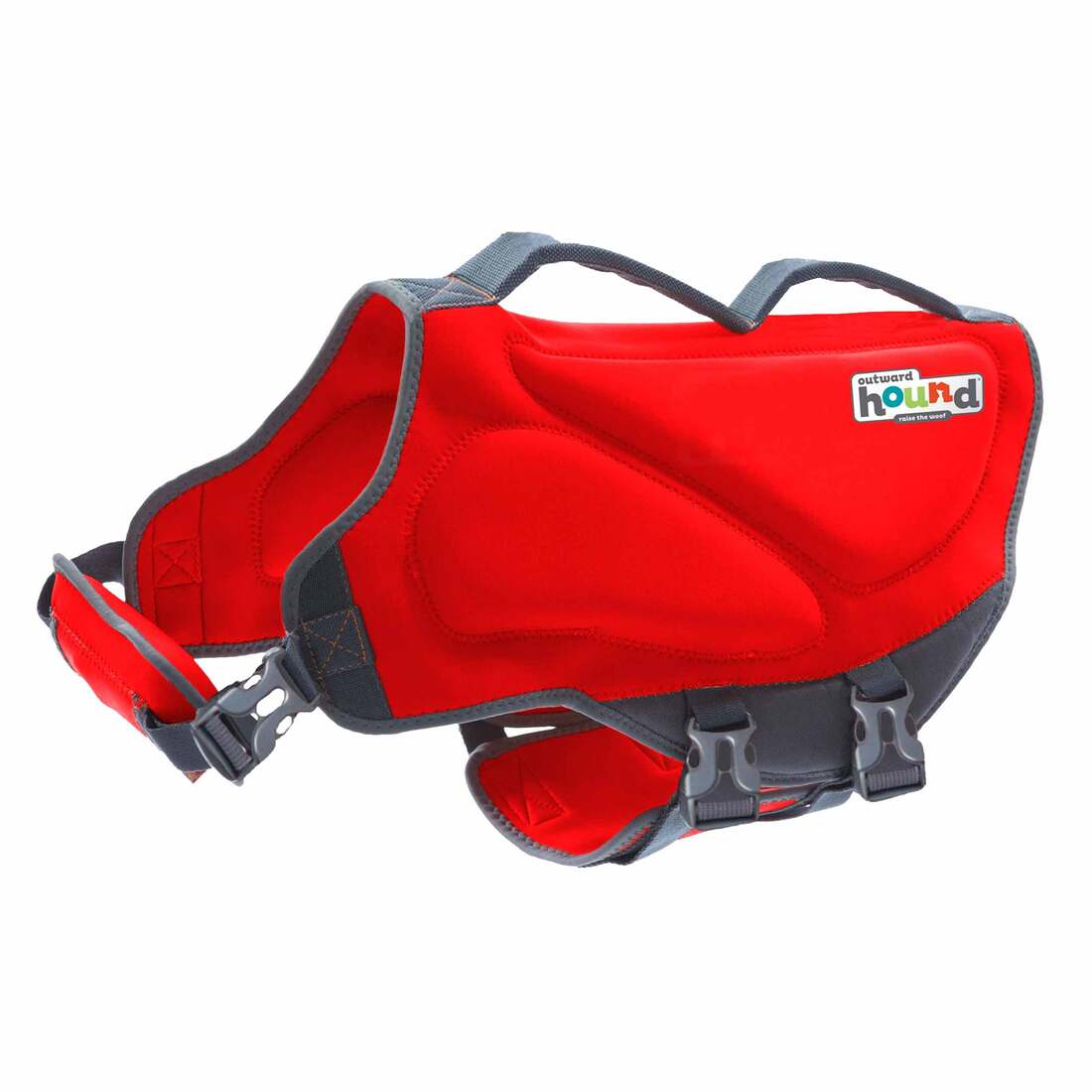 Outward Hound Dawson Swim Life Jacket, Red - Image 3