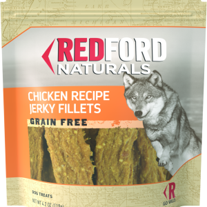 Redford Naturals Adult Grain Free Jerky Fillets Dog Treat, Chicken Recipe