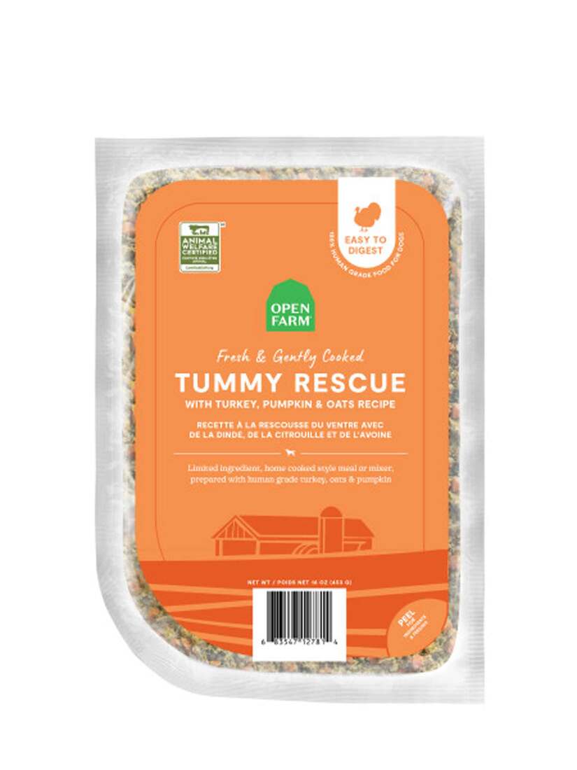 Open Farm Tummy Rescue Freshly Crafted Gently Cooked Dog Food