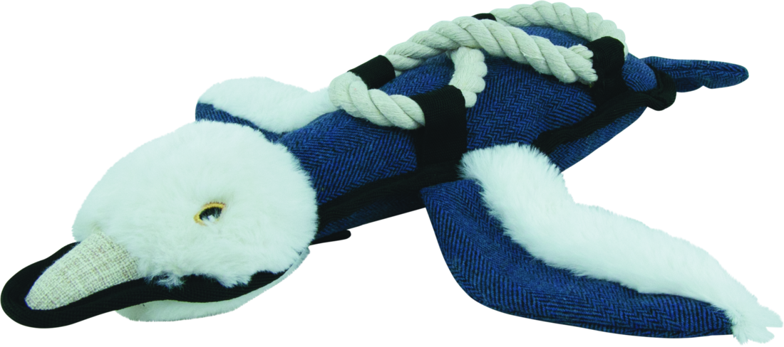 Play On Durable Bird Dog Toy