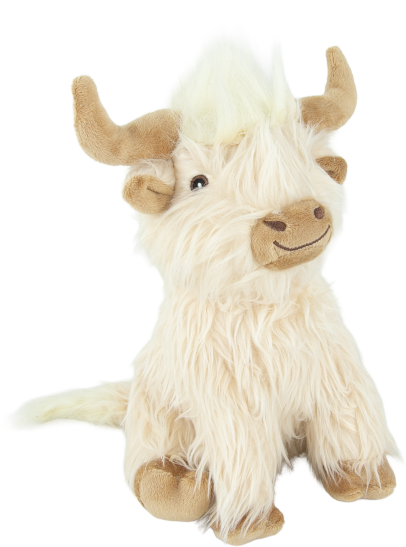 Play On Dog Toy Highland Cow Assorted - Image 2