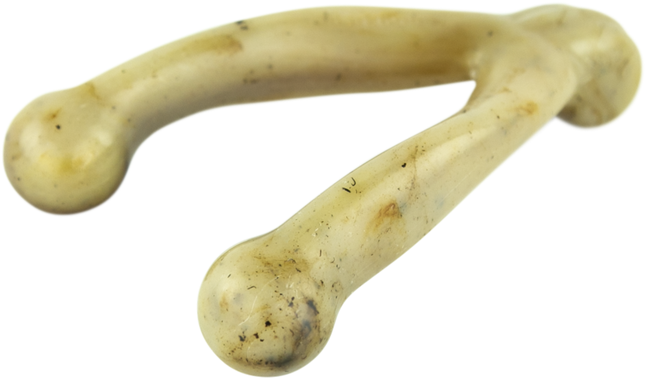 Play On Dog Chew Durable Wishbone, Bacon Flavor - Image 2