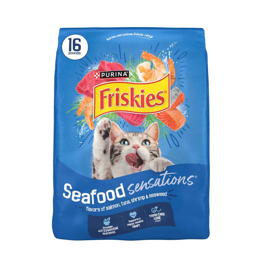 Purina Friskies Seafood Sensations Cat Food