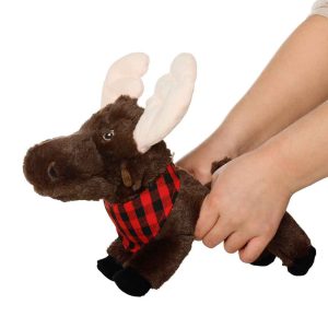 Tall Tails Animated Moose  Dog Toy, 10 Inches