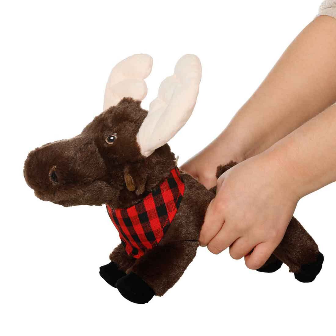 Tall Tails Animated Moose Dog Toy, 10 Inches