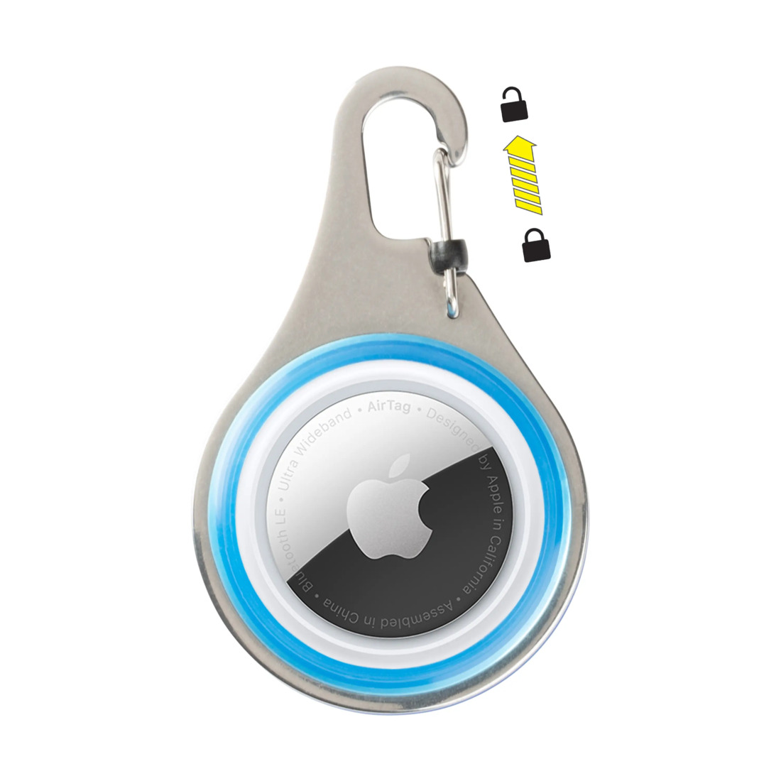 Nite Ize Wearabout Pet Clippable Tracker Holder, Smoke