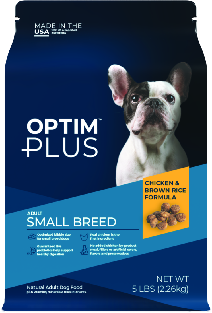 OptimPlus Adult Small Breed Chicken & Brown Rice Dry Dog Food - Image 2