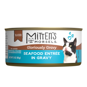 Mitten's Morsels Gloriously Gravy Sliced Seafood In Gravy Entr??e, 3 Ounces