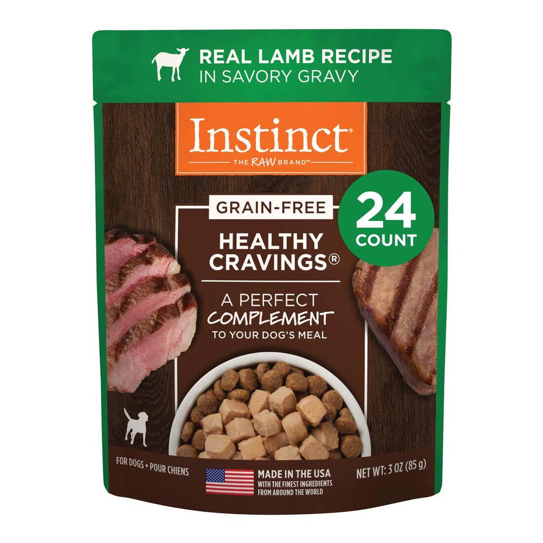 Instinct Healthy Cravings Grain-Free Cuts & Gravy Wet Dog Food Topper - Image 4