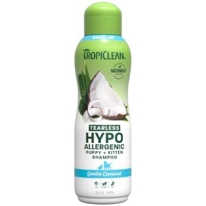 TropiClean Gentle Coconut Puppy Shampoo, 20 ounce