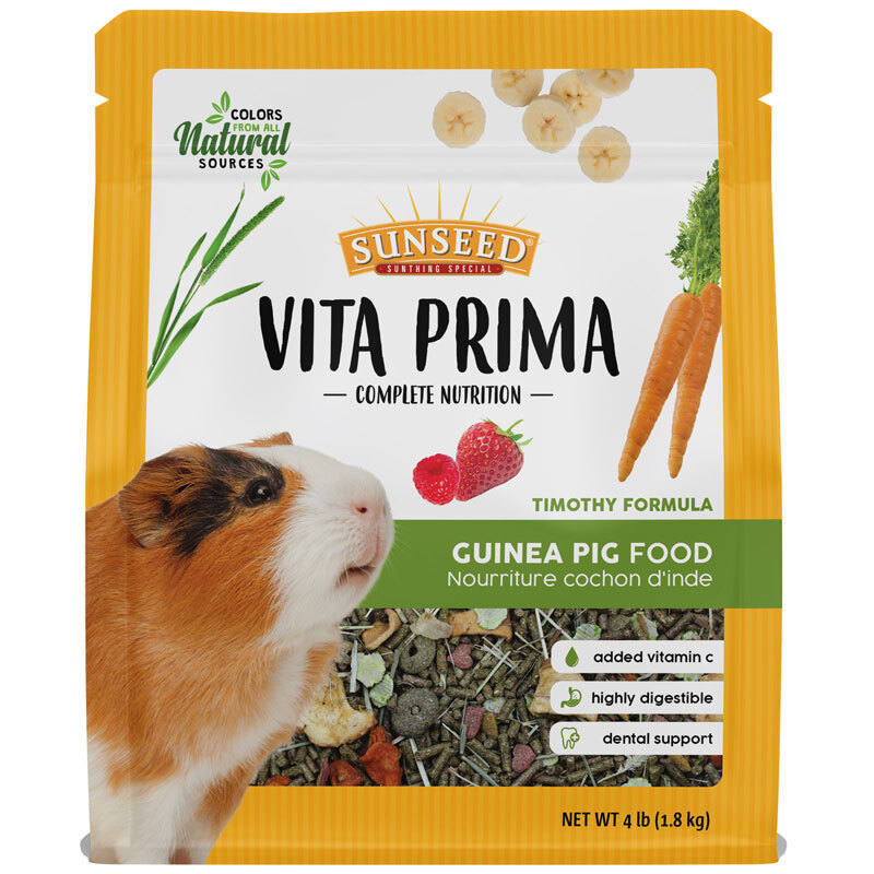 Sunseed VITA PRIMA™ Complete Nutrition Guinea Pig Food, 4 Pounds