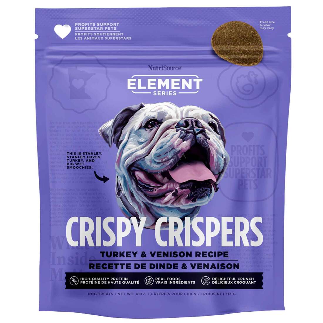 NutriSource Element Series Crispy Crispers Dog Treats - Image 2