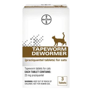 Elanco Tapeworm Dewormer for Cats, 3 Count