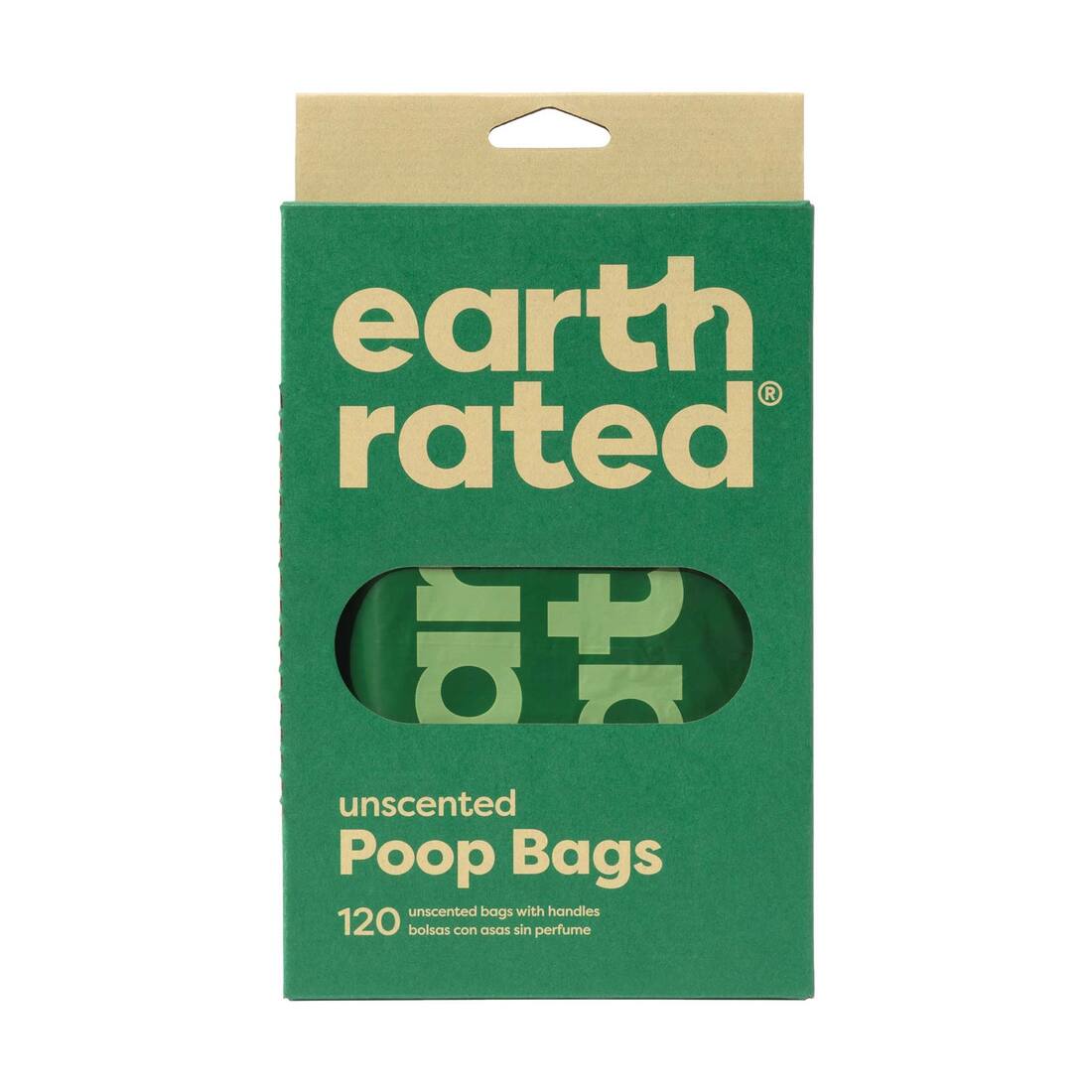 Earth Rated Unscented Easy-Tie Handle Bags, 120 Count