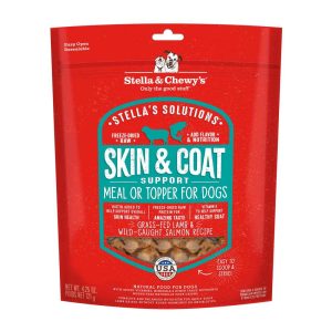 Stella & Chewy's Stella's Solutions Freeze Dried Raw Dog Food, Skin & Coat Support Grass-fed Lamb &