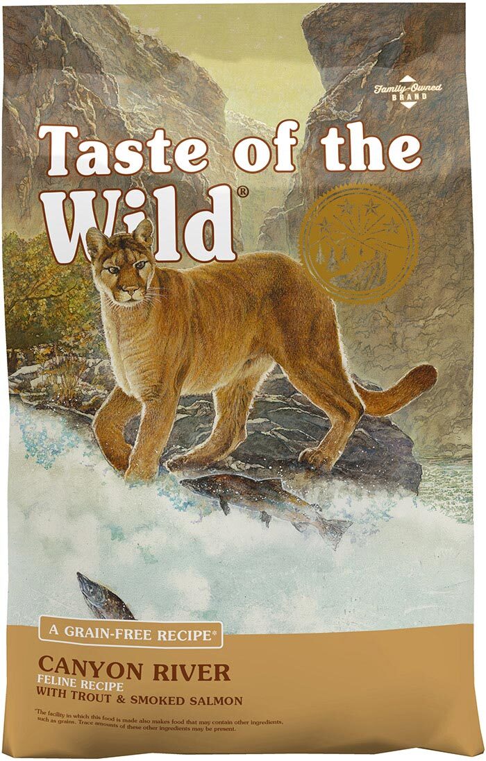 Taste Of The Wild? Canyon River Feline? Recipe with Trout & Smoked Salmon, 14 Pounds