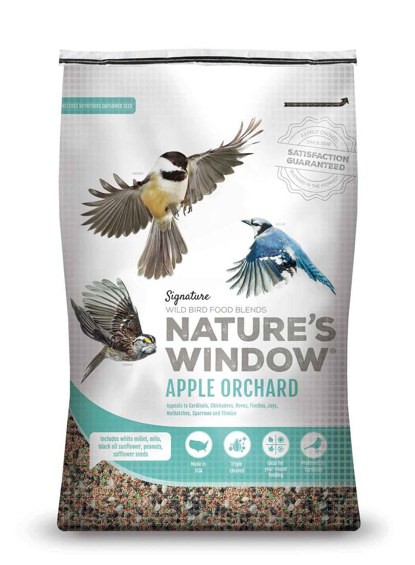 Nature's Window Apple Orchard Wild Bird Food, 36 Pounds