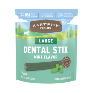Hartwick Fields Dental Stix, Mint Flavor, Small