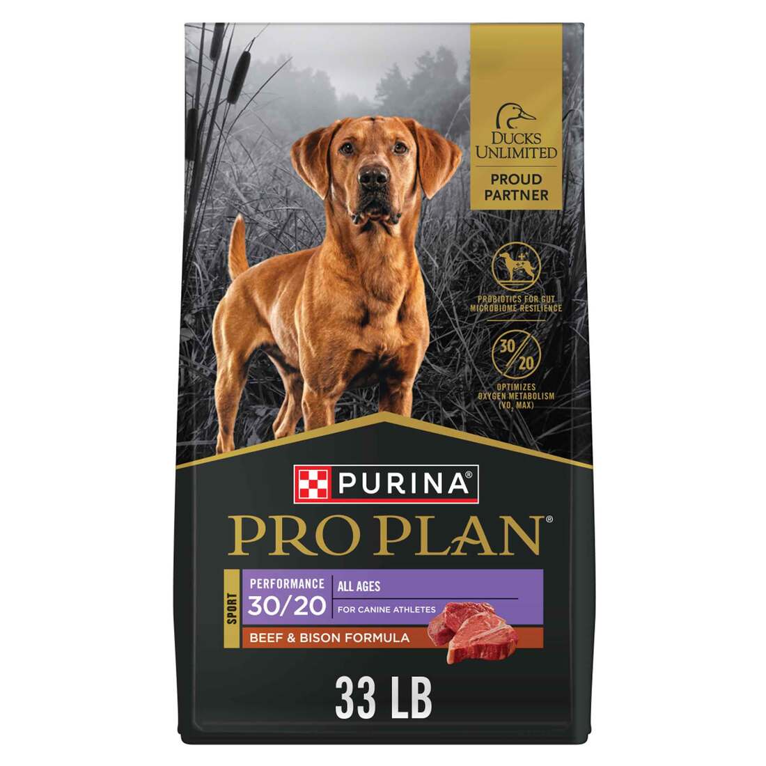 Purina Pro Plan Sport Performance 30/20 Beef & Bison Formula Dry Dog Food