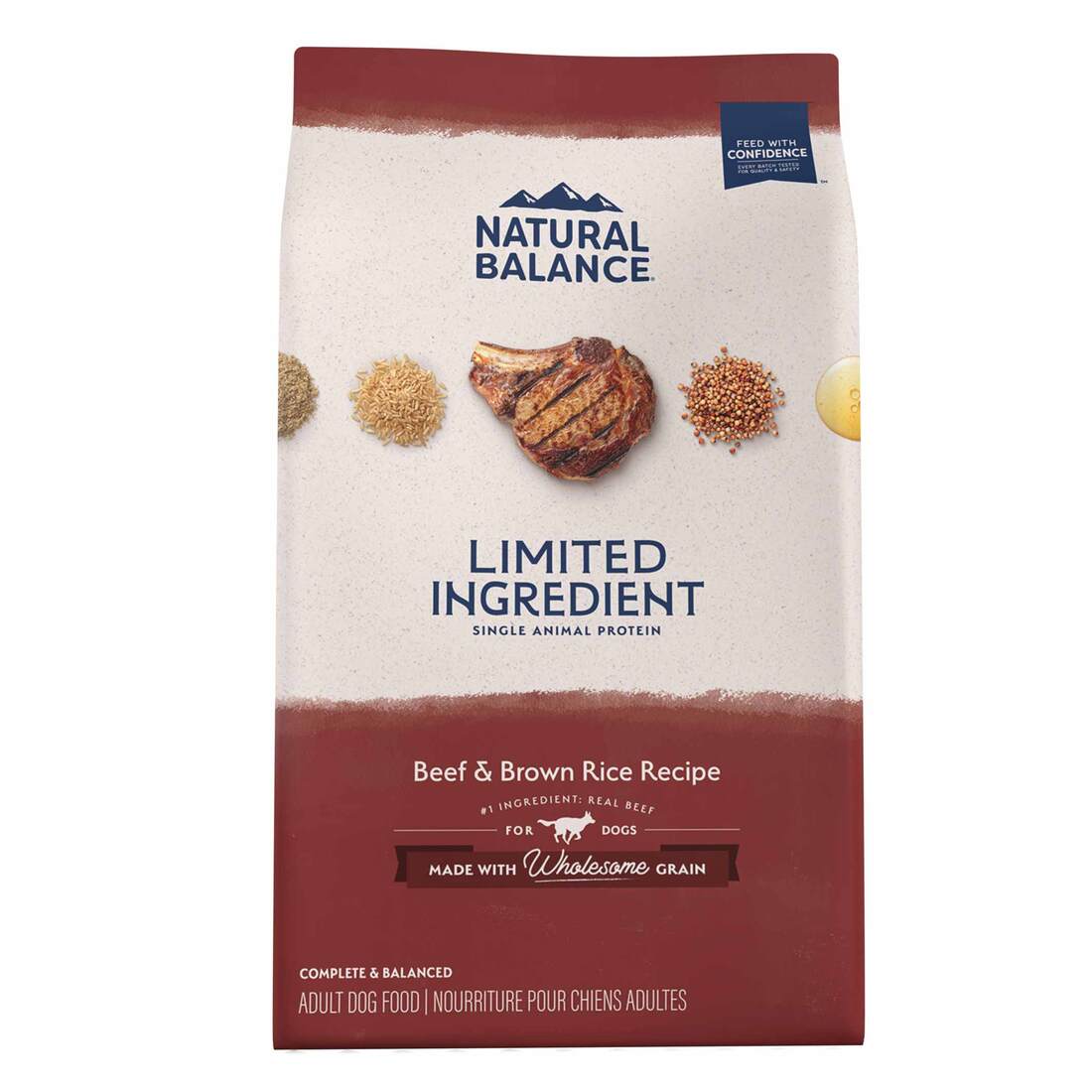 Natural Balance L.I.D. Limited Ingredient Diets Beef and Brown Rice Dry Dog Food - Image 2