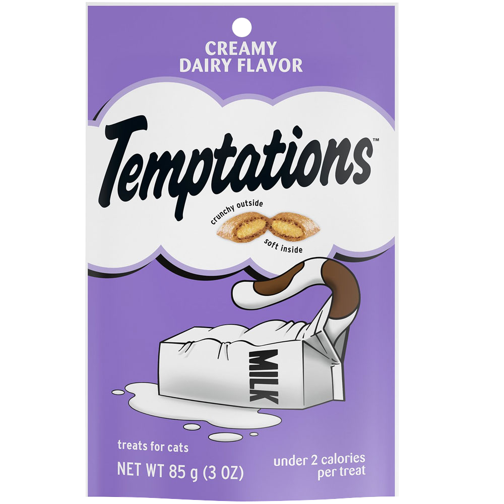 Whiskas Temptations Creamy Dairy Cat Snacks & Treats - Image 2