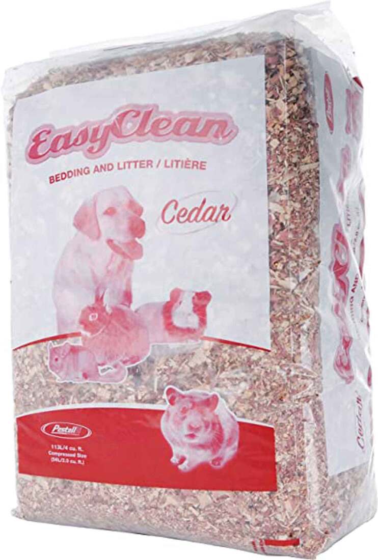 Pestell Easy Clean Cedar Bedding, 113 Liters
