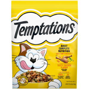 Temptations Tasty Chicken Flavor Adult Dry Cat Food, 13.5 Pounds