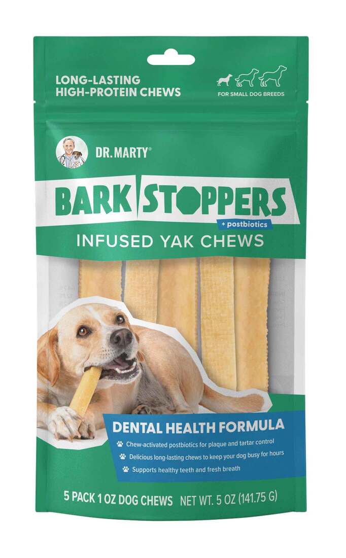 Dr. Marty Bark Stopper Dental Yak Dog Chew - Image 2