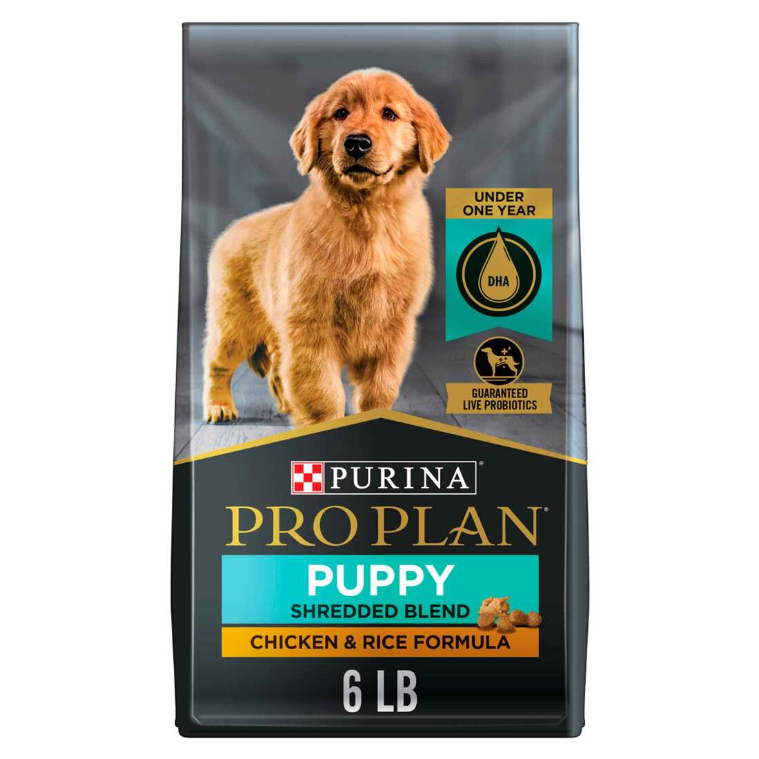 Purina Pro Plan High Protein Puppy Food Shredded Blend Chicken & Rice Formula - Image 3