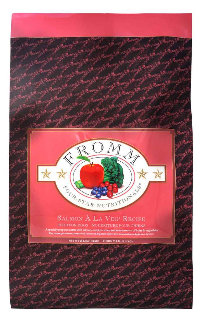 Fromm Four-Star Salmon À La Veg® Dry Dog Food, 26 Pounds